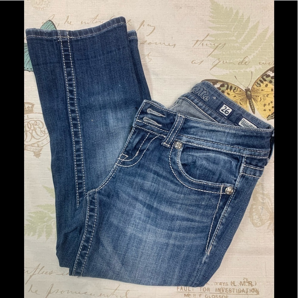 Miss me easy denim Capri - Picture 3 of 11
